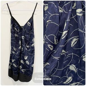 Vintage 90’s Baby Doll Mini Dress Whimsigoth Silk Burnout Fairy Dark